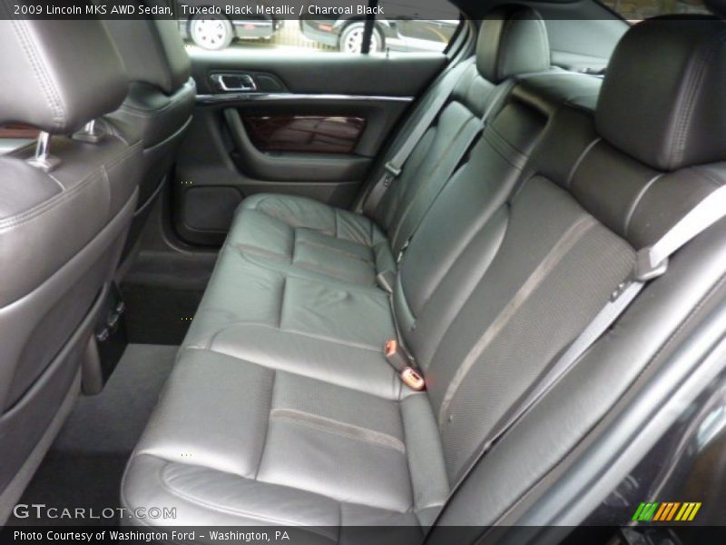 Tuxedo Black Metallic / Charcoal Black 2009 Lincoln MKS AWD Sedan