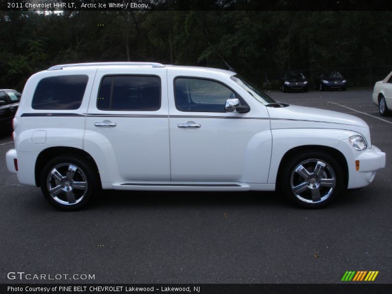 Arctic Ice White / Ebony 2011 Chevrolet HHR LT
