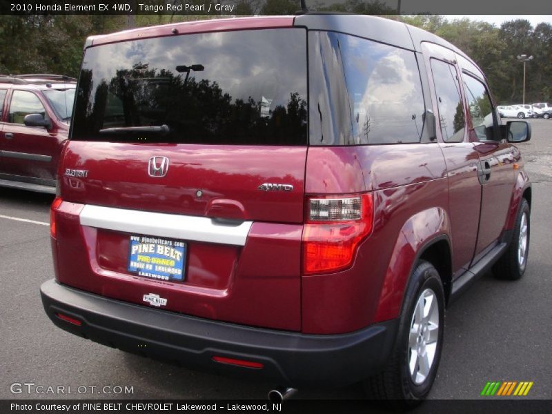 Tango Red Pearl / Gray 2010 Honda Element EX 4WD