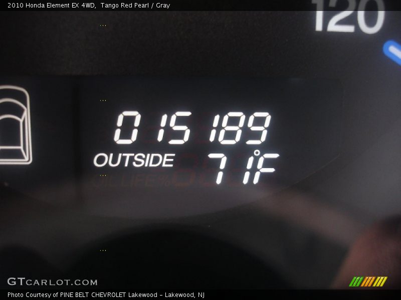 Tango Red Pearl / Gray 2010 Honda Element EX 4WD