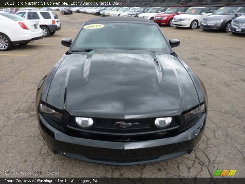  2011 Mustang GT Convertible Ebony Black