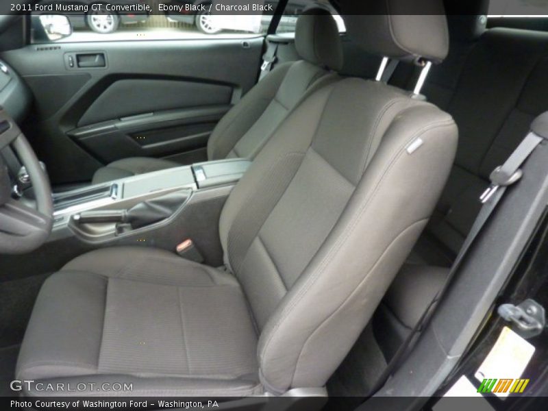 Ebony Black / Charcoal Black 2011 Ford Mustang GT Convertible