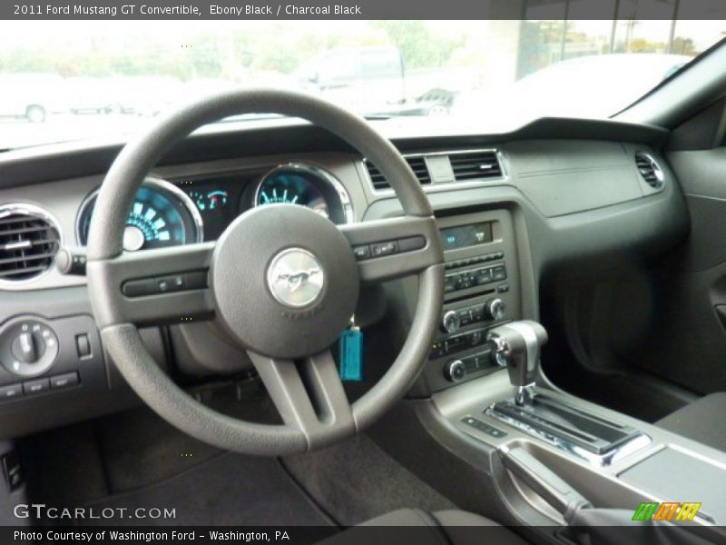 Dashboard of 2011 Mustang GT Convertible