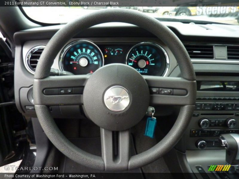  2011 Mustang GT Convertible Steering Wheel