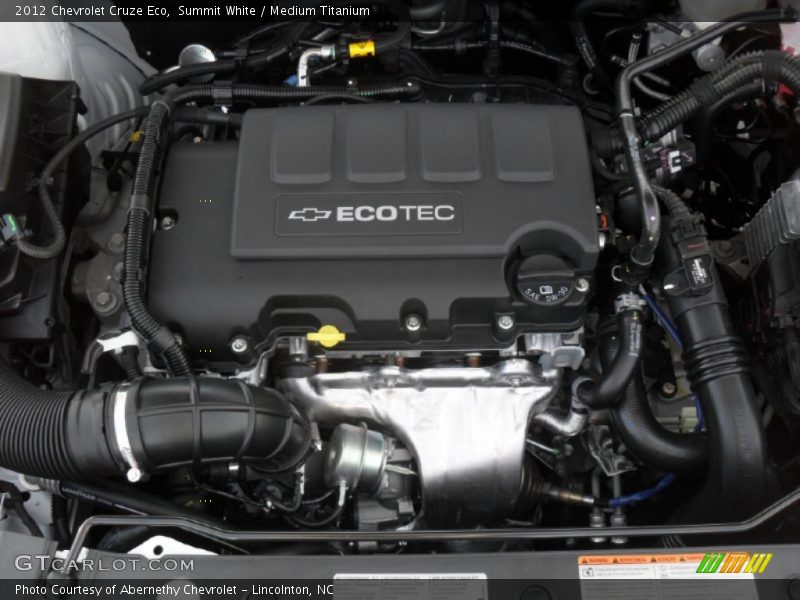  2012 Cruze Eco Engine - 1.4 Liter DI Turbocharged DOHC 16-Valve VVT 4 Cylinder