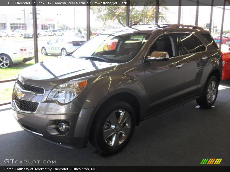 Mocha Steel Metallic / Brownstone/Jet Black 2012 Chevrolet Equinox LTZ