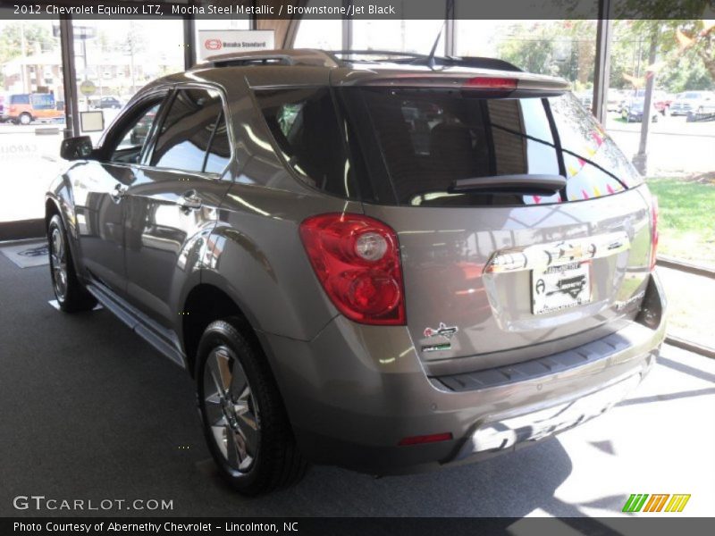 Mocha Steel Metallic / Brownstone/Jet Black 2012 Chevrolet Equinox LTZ