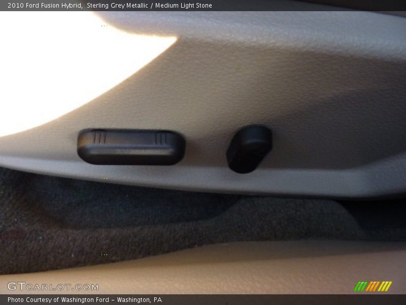 Sterling Grey Metallic / Medium Light Stone 2010 Ford Fusion Hybrid