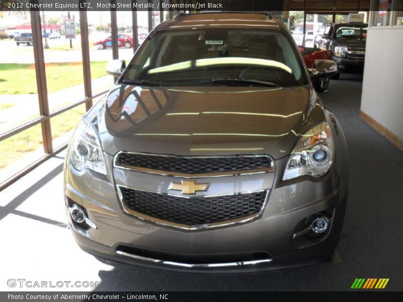 Mocha Steel Metallic / Brownstone/Jet Black 2012 Chevrolet Equinox LTZ