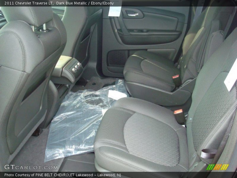 Dark Blue Metallic / Ebony/Ebony 2011 Chevrolet Traverse LT