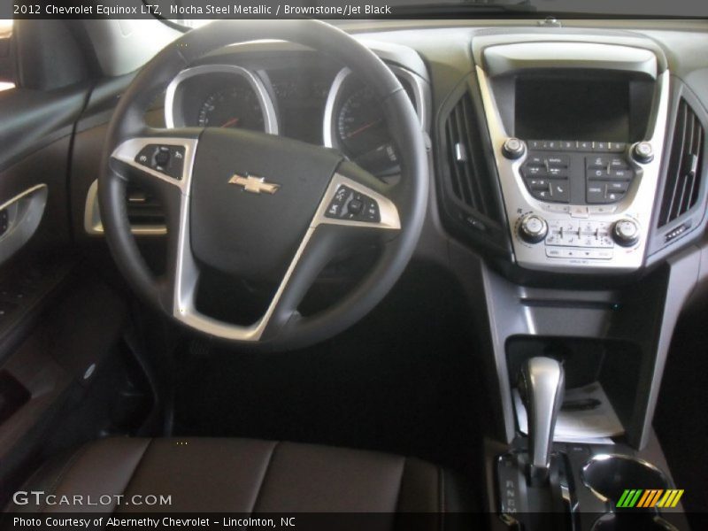 Mocha Steel Metallic / Brownstone/Jet Black 2012 Chevrolet Equinox LTZ