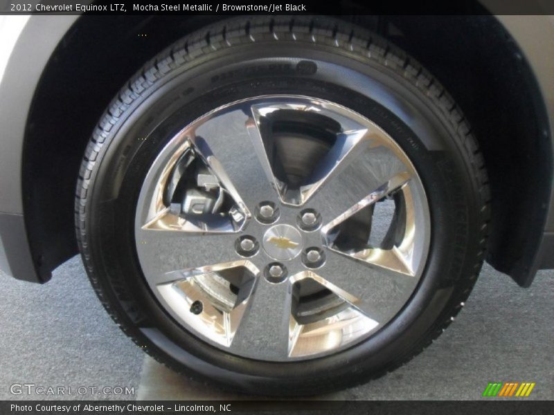 Mocha Steel Metallic / Brownstone/Jet Black 2012 Chevrolet Equinox LTZ