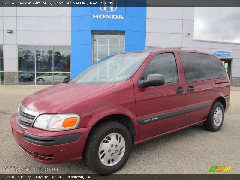 Sport Red Metallic / Medium Gray 2004 Chevrolet Venture LS