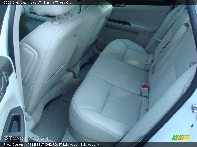 Summit White / Gray 2011 Chevrolet Impala LT
