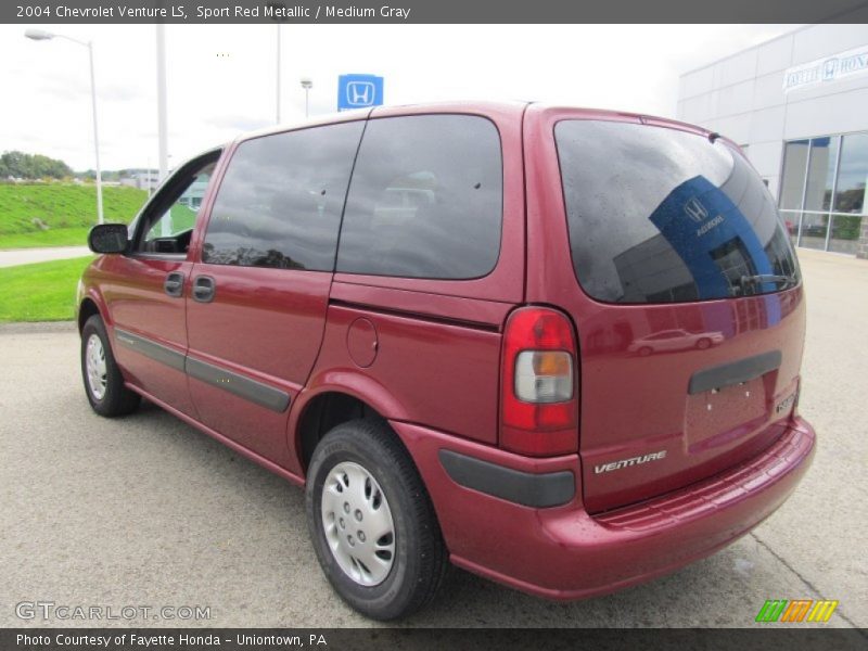 Sport Red Metallic / Medium Gray 2004 Chevrolet Venture LS