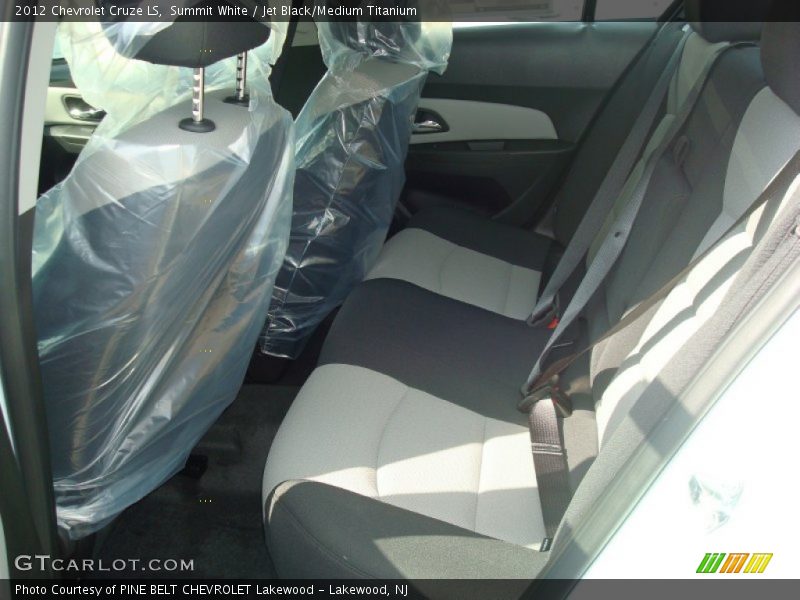 Summit White / Jet Black/Medium Titanium 2012 Chevrolet Cruze LS
