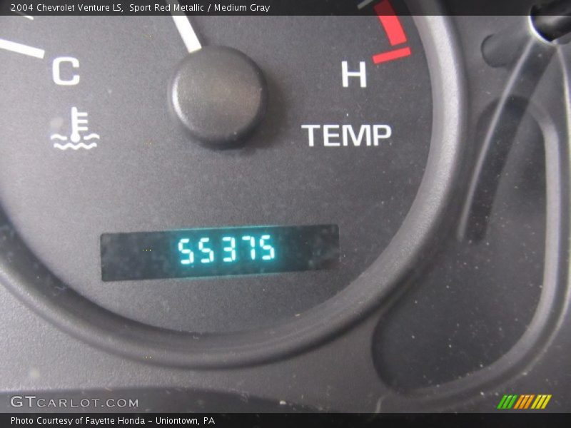 Sport Red Metallic / Medium Gray 2004 Chevrolet Venture LS