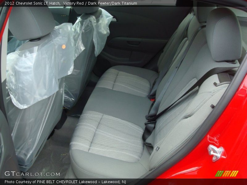 Victory Red / Dark Pewter/Dark Titanium 2012 Chevrolet Sonic LT Hatch