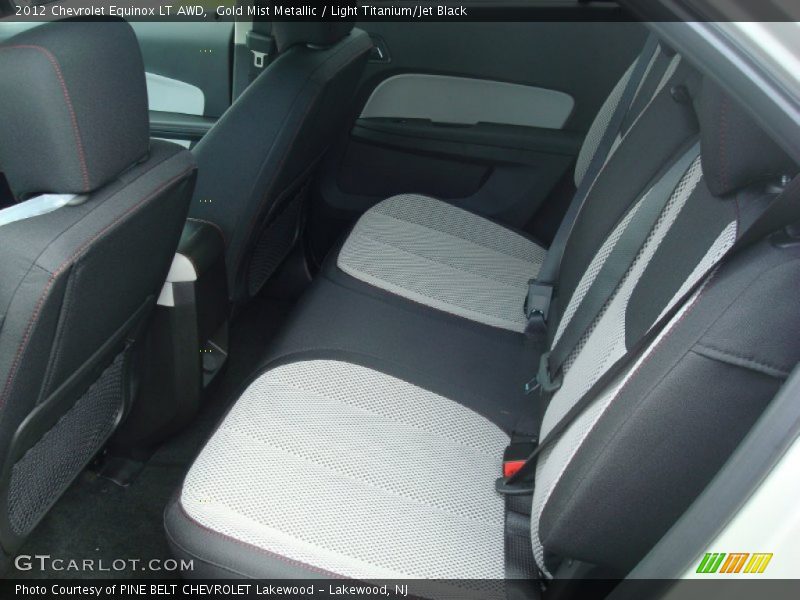 Gold Mist Metallic / Light Titanium/Jet Black 2012 Chevrolet Equinox LT AWD