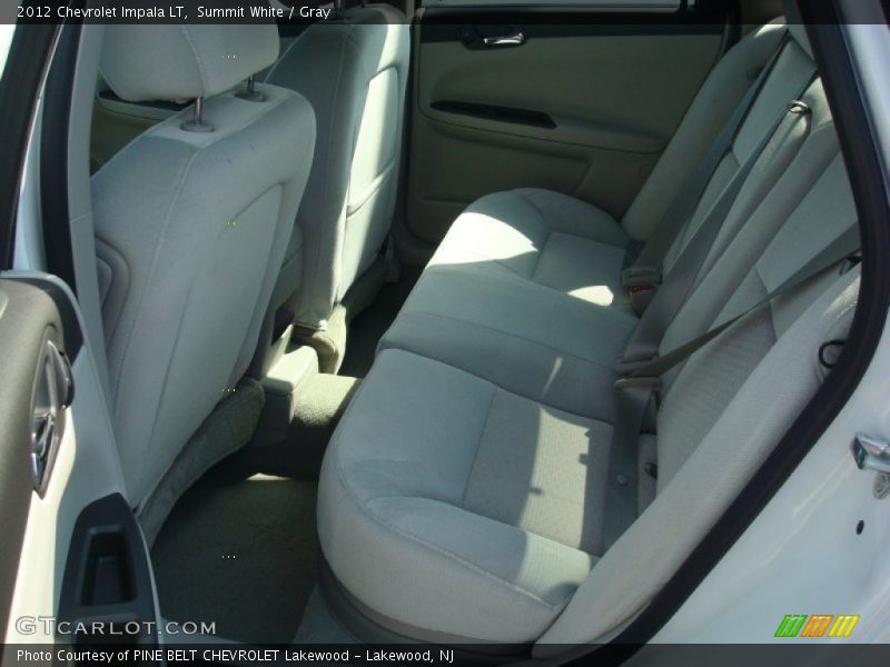 Summit White / Gray 2012 Chevrolet Impala LT