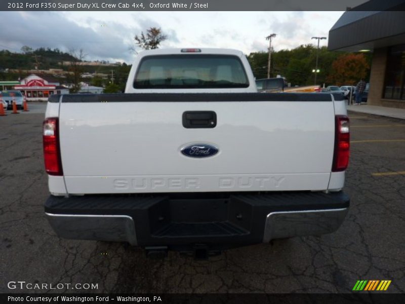 Oxford White / Steel 2012 Ford F350 Super Duty XL Crew Cab 4x4