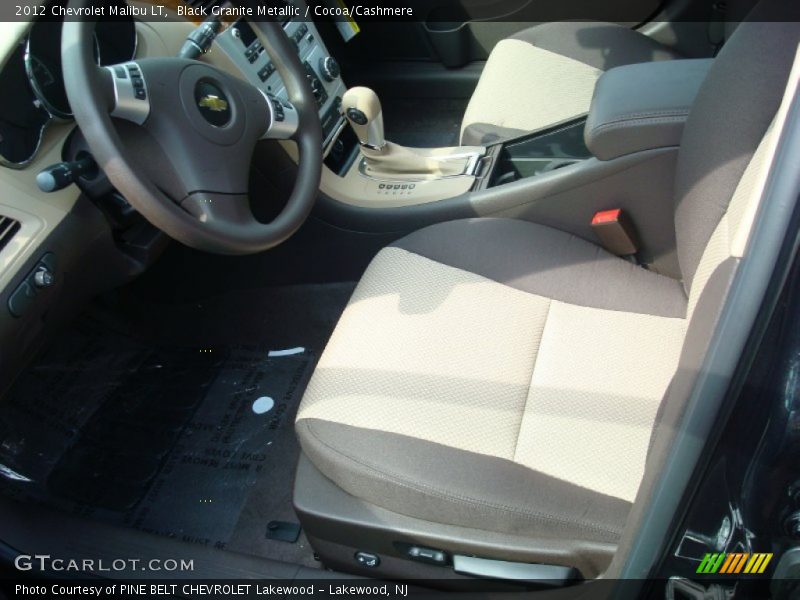 Black Granite Metallic / Cocoa/Cashmere 2012 Chevrolet Malibu LT