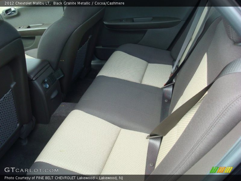 Black Granite Metallic / Cocoa/Cashmere 2012 Chevrolet Malibu LT