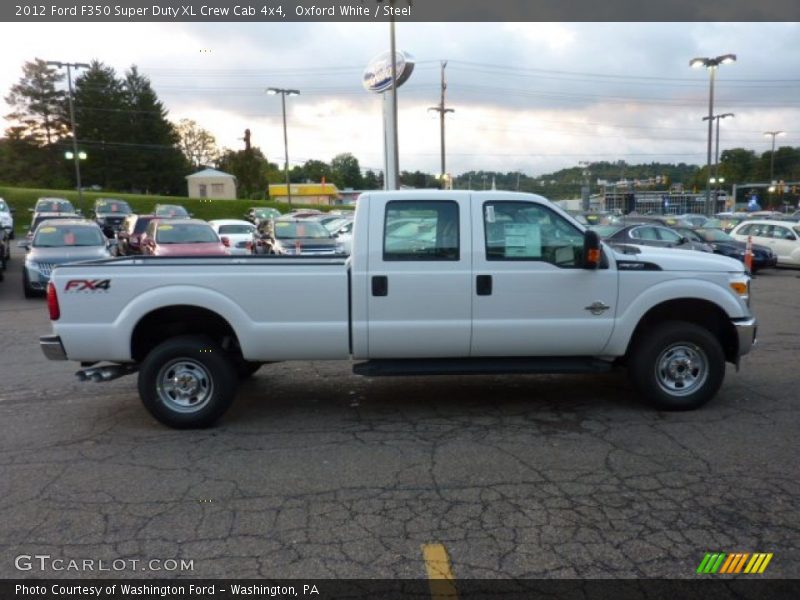 Oxford White / Steel 2012 Ford F350 Super Duty XL Crew Cab 4x4