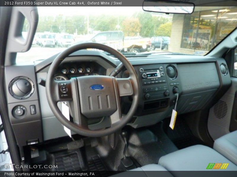 Dashboard of 2012 F350 Super Duty XL Crew Cab 4x4