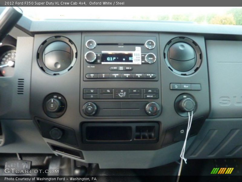 Controls of 2012 F350 Super Duty XL Crew Cab 4x4