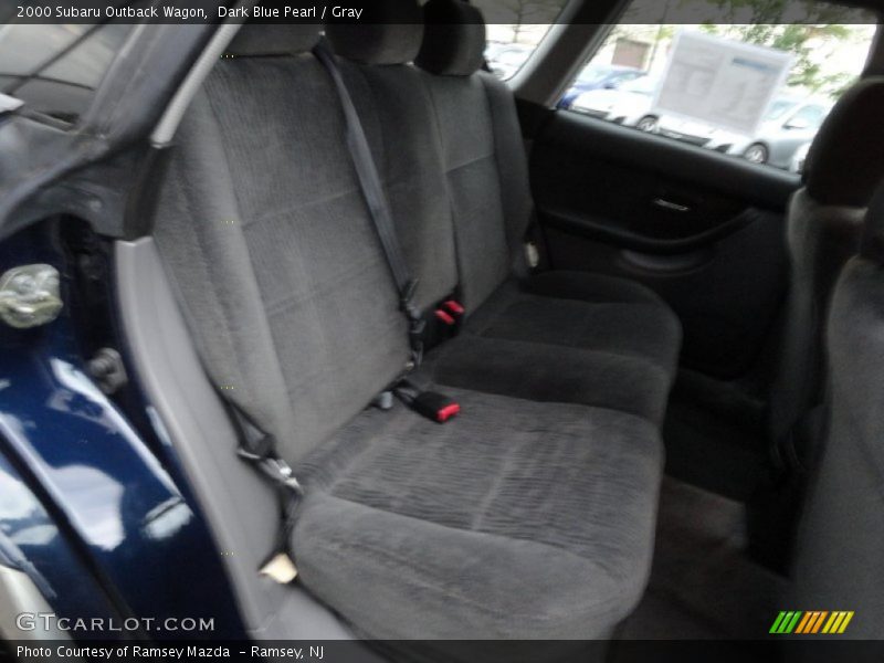 Dark Blue Pearl / Gray 2000 Subaru Outback Wagon