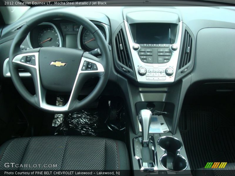 Mocha Steel Metallic / Jet Black 2012 Chevrolet Equinox LT