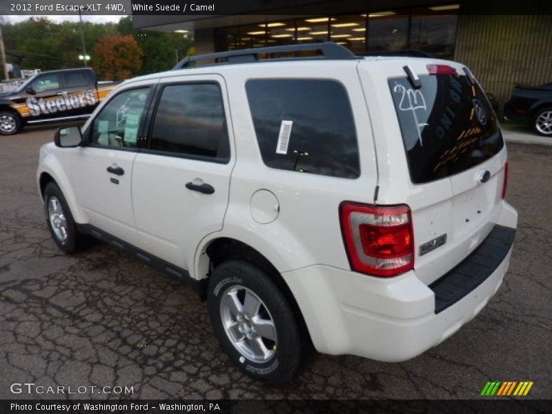 White Suede / Camel 2012 Ford Escape XLT 4WD