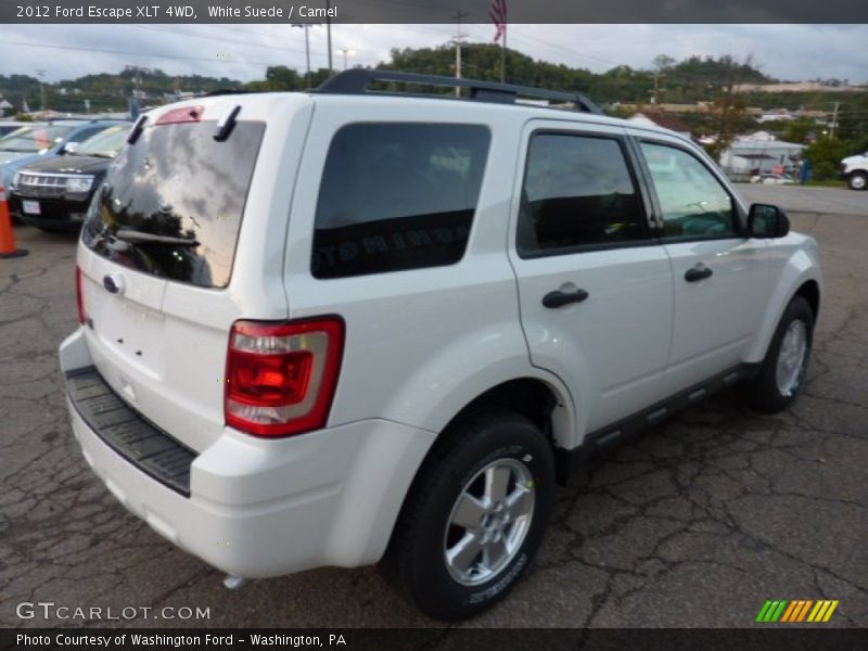 White Suede / Camel 2012 Ford Escape XLT 4WD