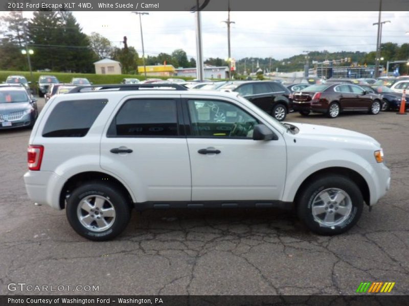 White Suede / Camel 2012 Ford Escape XLT 4WD