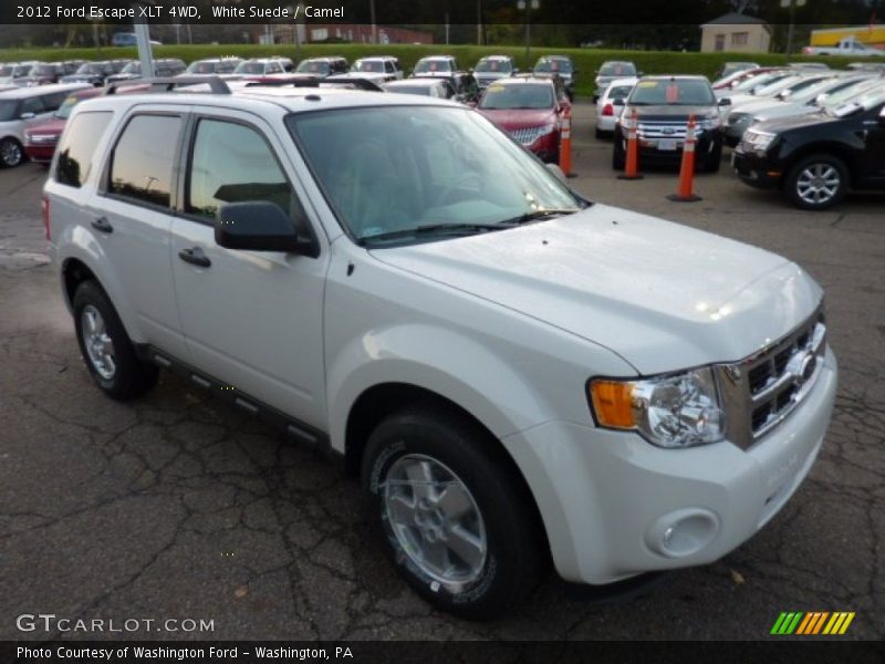 White Suede / Camel 2012 Ford Escape XLT 4WD