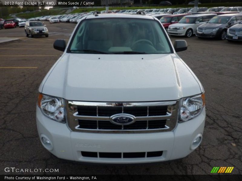White Suede / Camel 2012 Ford Escape XLT 4WD