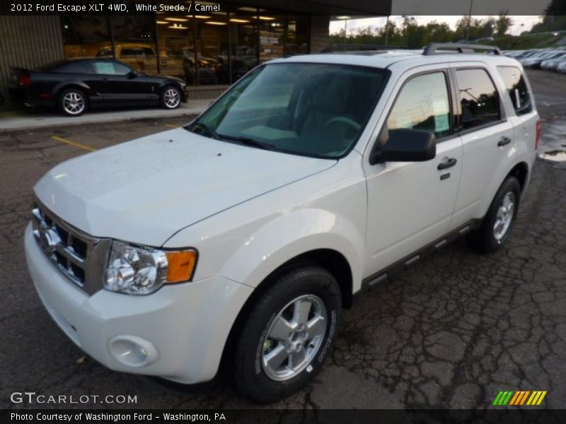 White Suede / Camel 2012 Ford Escape XLT 4WD
