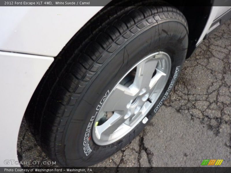 White Suede / Camel 2012 Ford Escape XLT 4WD