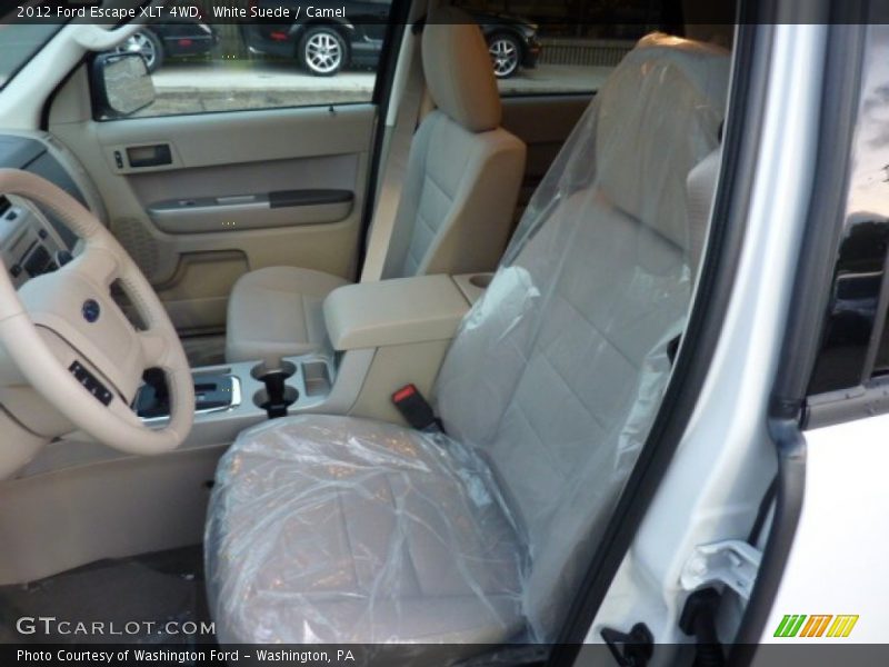 White Suede / Camel 2012 Ford Escape XLT 4WD