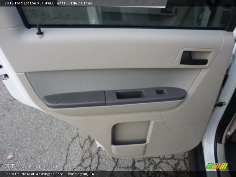 White Suede / Camel 2012 Ford Escape XLT 4WD