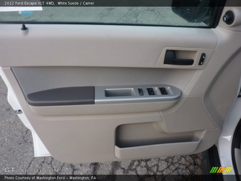 White Suede / Camel 2012 Ford Escape XLT 4WD
