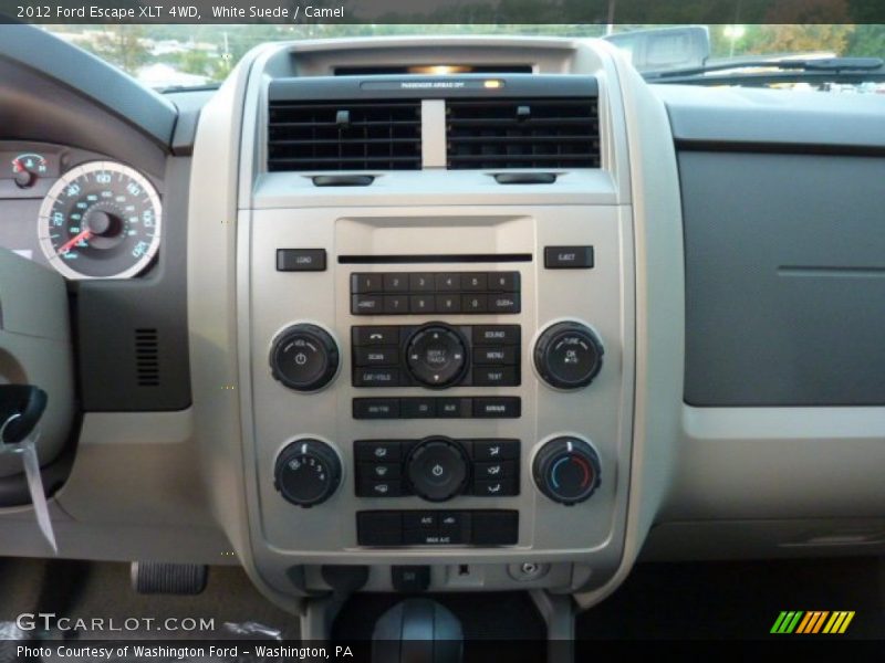 White Suede / Camel 2012 Ford Escape XLT 4WD