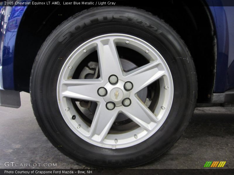 Laser Blue Metallic / Light Gray 2005 Chevrolet Equinox LT AWD