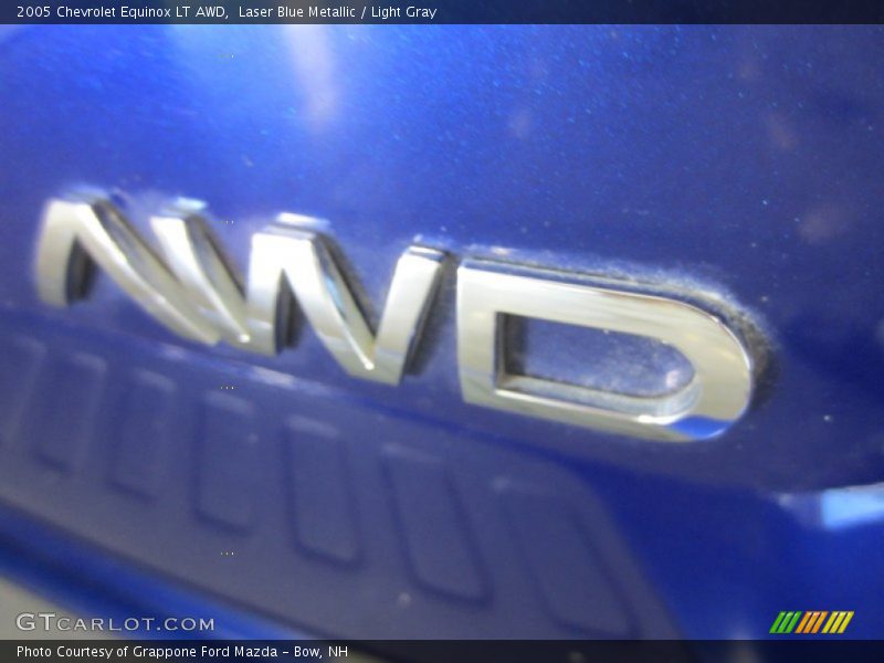 Laser Blue Metallic / Light Gray 2005 Chevrolet Equinox LT AWD