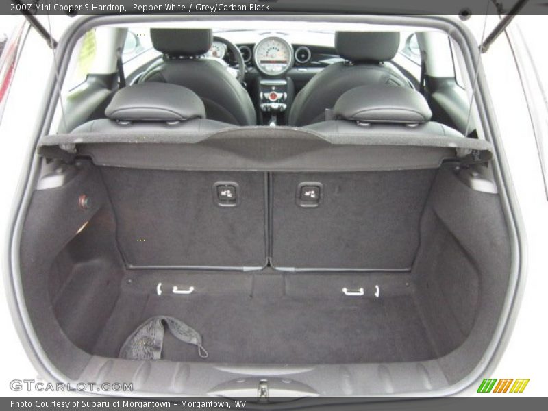 Pepper White / Grey/Carbon Black 2007 Mini Cooper S Hardtop