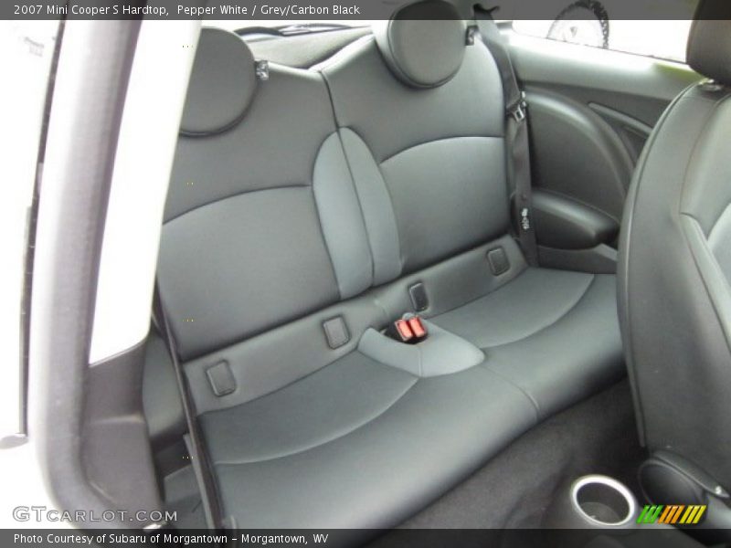 Pepper White / Grey/Carbon Black 2007 Mini Cooper S Hardtop