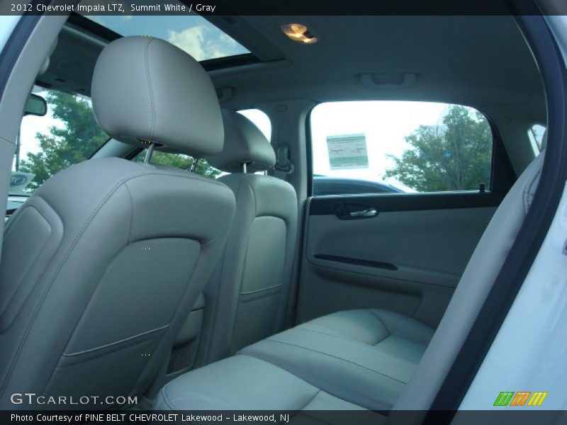 Summit White / Gray 2012 Chevrolet Impala LTZ
