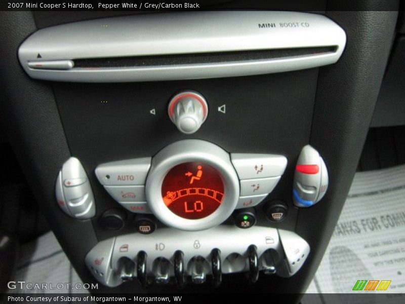 Pepper White / Grey/Carbon Black 2007 Mini Cooper S Hardtop