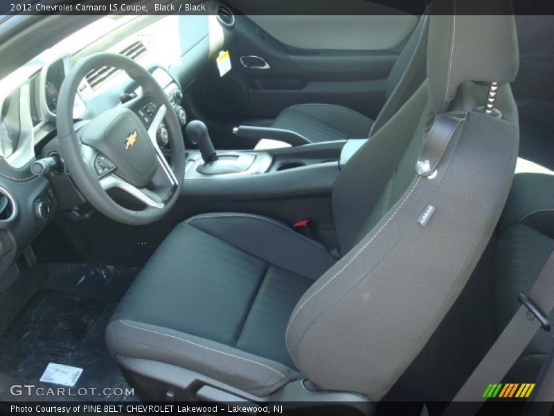 Black / Black 2012 Chevrolet Camaro LS Coupe